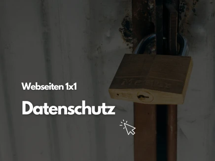 Datenschutz auf Webseiten