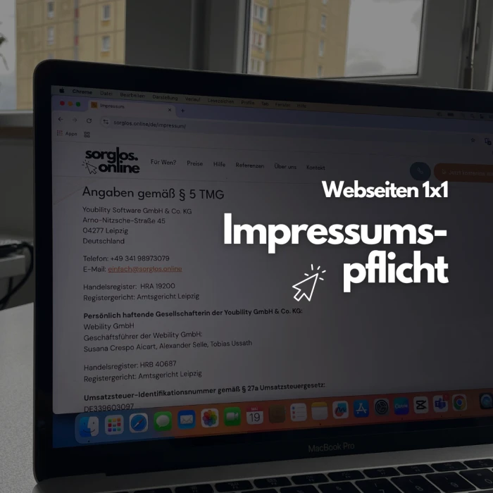 Impressumspflicht erklärt: Ein Muss für eine professionelle Webseite Impressumspflicht erklärt: Ein Muss für eine professionelle Webseite