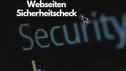Webseiten Sicherheitscheck