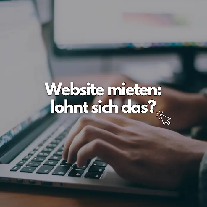 Website mieten statt bauen: Vorteile, Kosten, FAQ