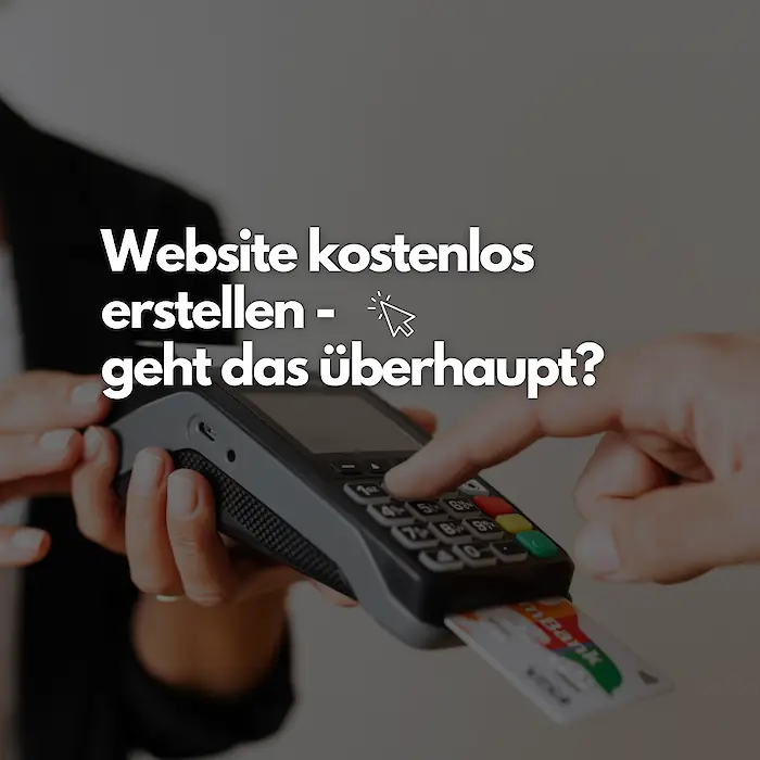 <p>Website kostenlos erstellen – <p/>geht das überhaupt?