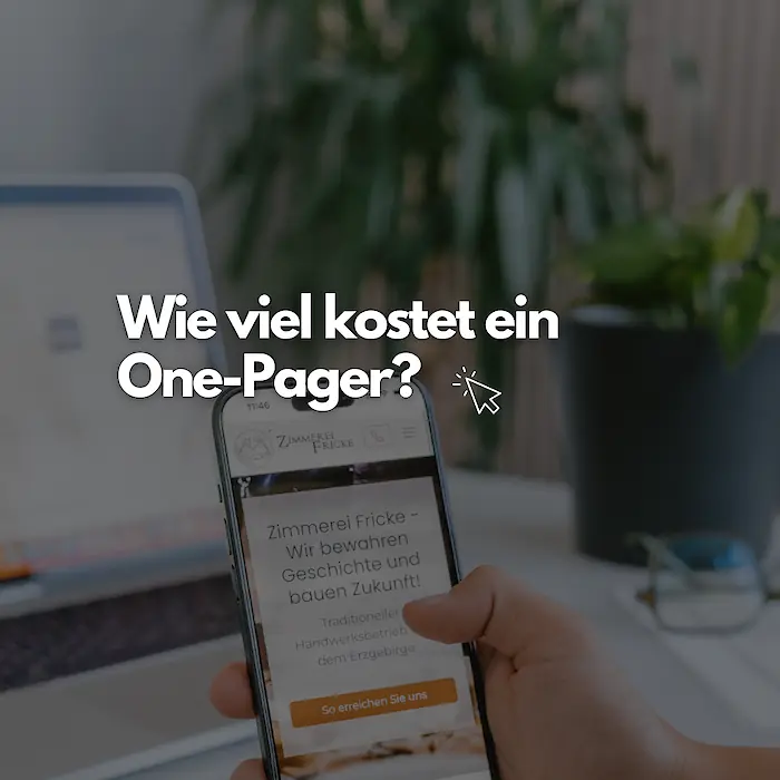 Wie viel kostet eine 1-seitige Website (One-Pager)? Wie viel kostet eine 1-seitige Website (One-Pager)?