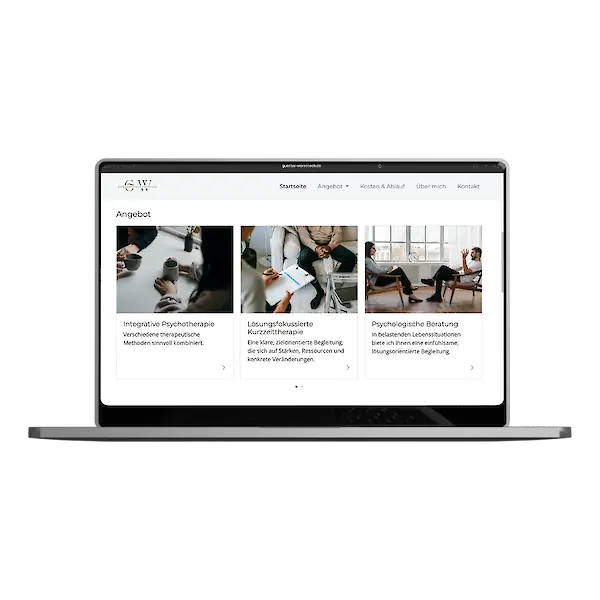 Neue Website für Günter Worschech - Heilpraktiker für Psychotherapie (n. HPG) - Bild 1