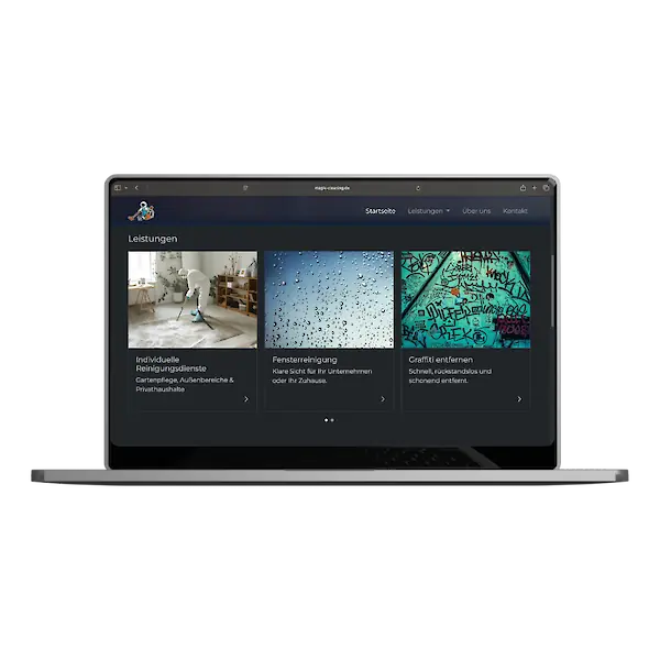Sauber, schnell, online – die neue Website für Gebäudedienstleister Magik Cleaning aus Leipzig - Bild 1 Sauber, schnell, online – die neue Website für Gebäudedienstleister Magik Cleaning aus Leipzig - Bild 1