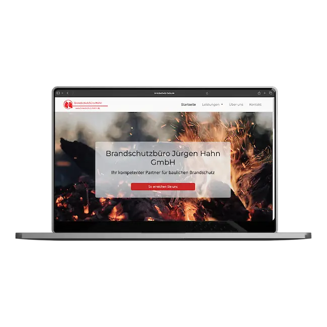 Brandschutzbüro Jürgen Hahn macht mit neuer Website Kompetenz sichtbar