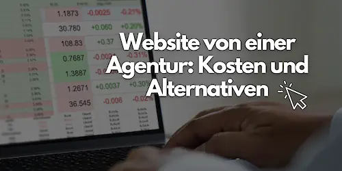 Was kostet eine Website bei einer Agentur?