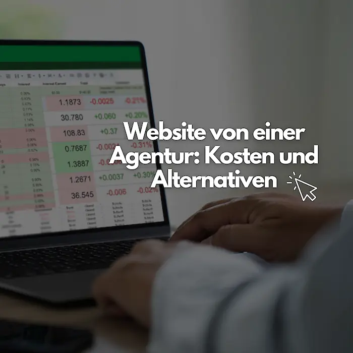 Was kostet eine Website bei einer Agentur?