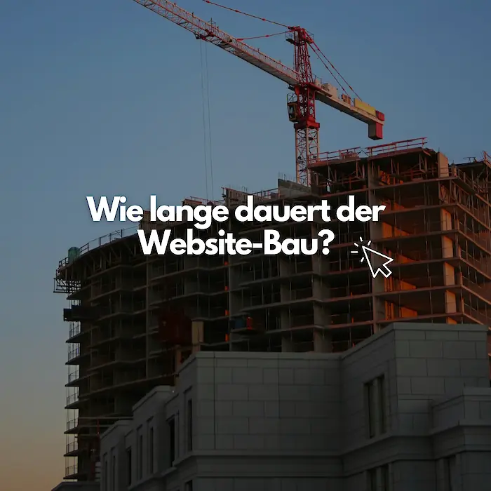 Wie lange dauert es, eine Website zu bauen?