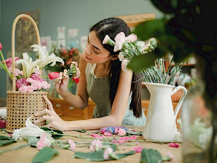 Floristik und Blumenladen