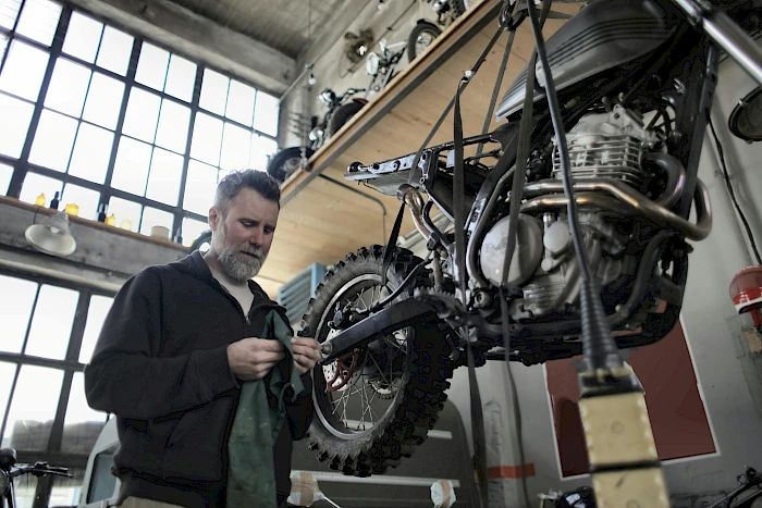 Webseite für Motorradmechaniker Webseite für Motorradmechaniker